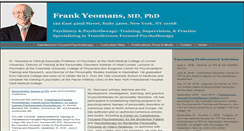 Desktop Screenshot of drfrankyeomans.com